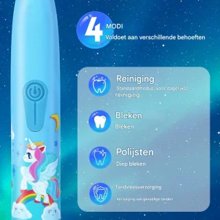 Ynkkvre Elektrische kindertandenborstel Blauw