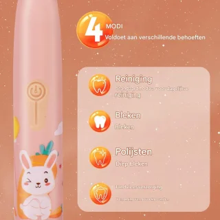 Ynkkvre Elektrische Kindertandenborstel Roze