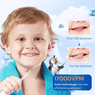 Youha Elektrische Tandenborstel Baby & Kind Donkerblauw