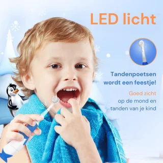 Youha Elektrische Tandenborstel Baby & Kind Donkerblauw