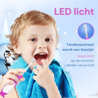 Youha Elektrische Tandenborstel Baby & Kind Paars