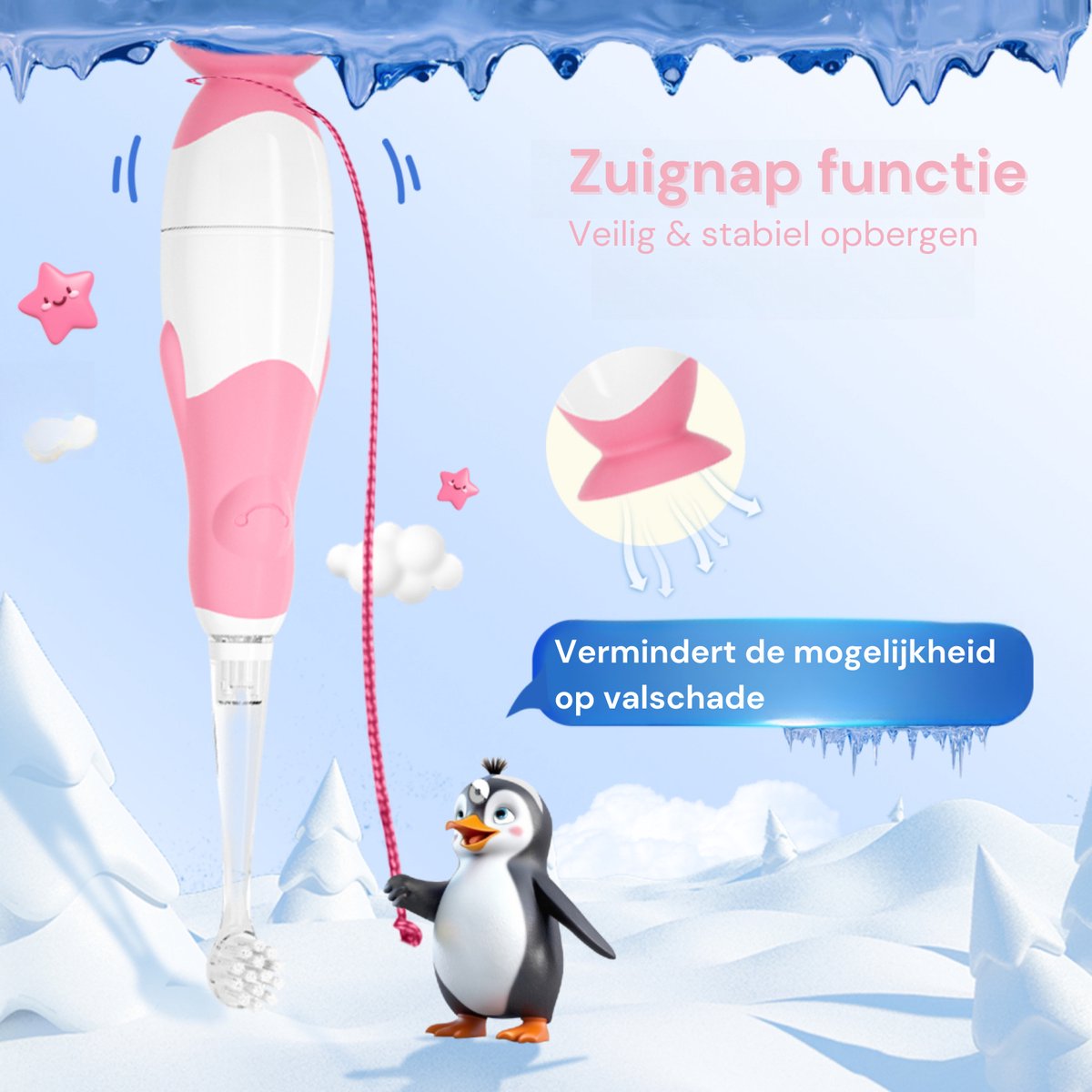 Youha Elektrische Tandenborstel Baby & Kind Roze