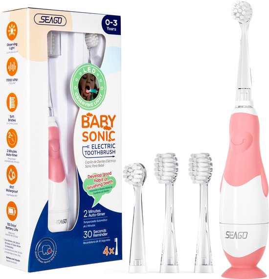 Youha Elektrische Tandenborstel Baby & Kind Roze