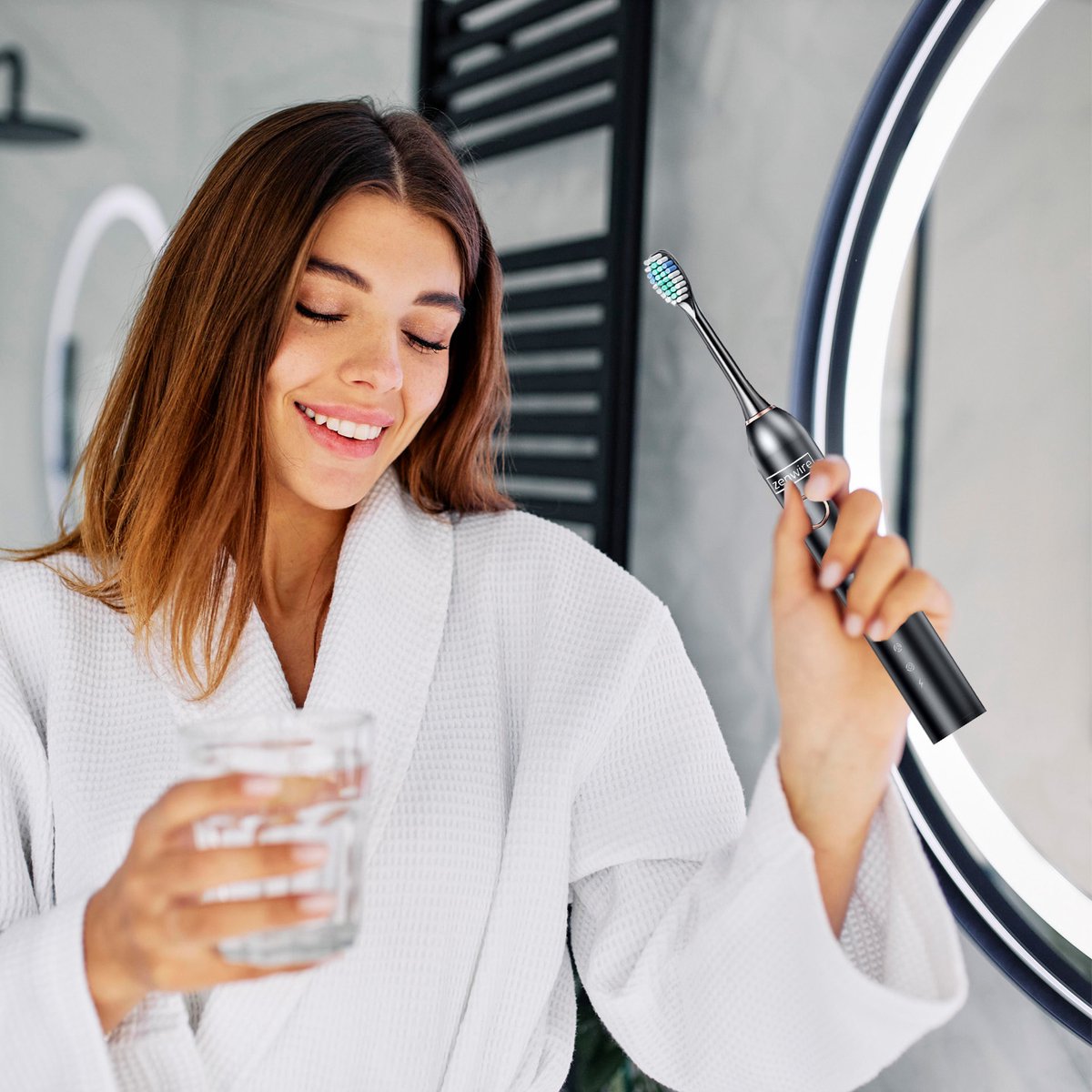 Wat vinden we goed aan de Zenwire MagniSonic 506 sonische tandenborstel zwart