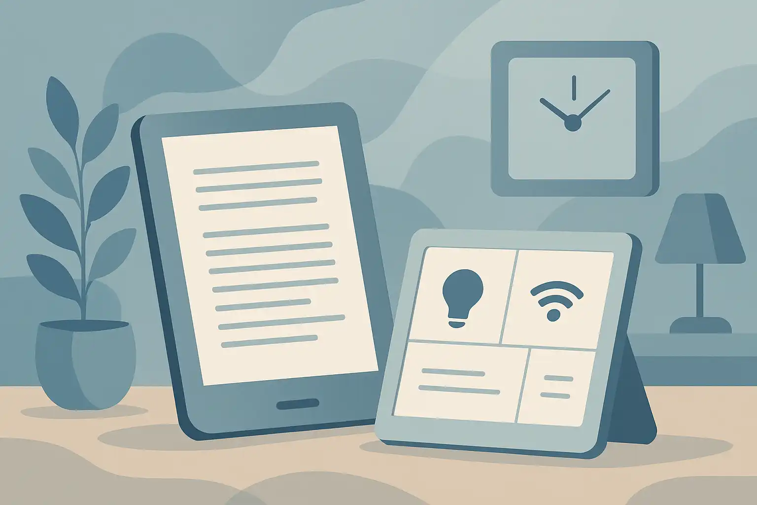 E-ink in huis: zo combineer je je e-reader met e-ink displays voor een stil smart home