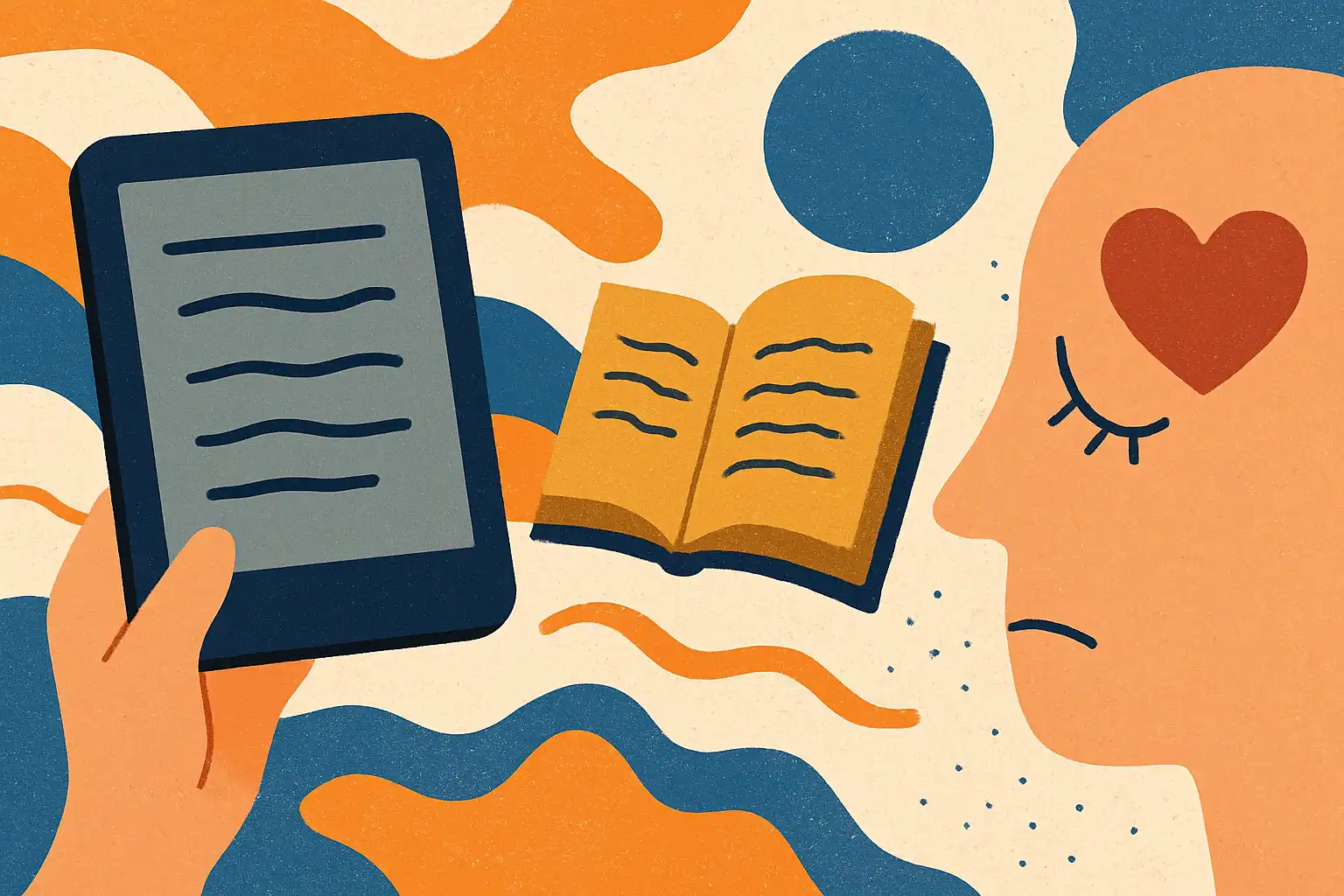 Een maand alleen e-reader: wat er echt gebeurt met je leesgedrag en gevoel