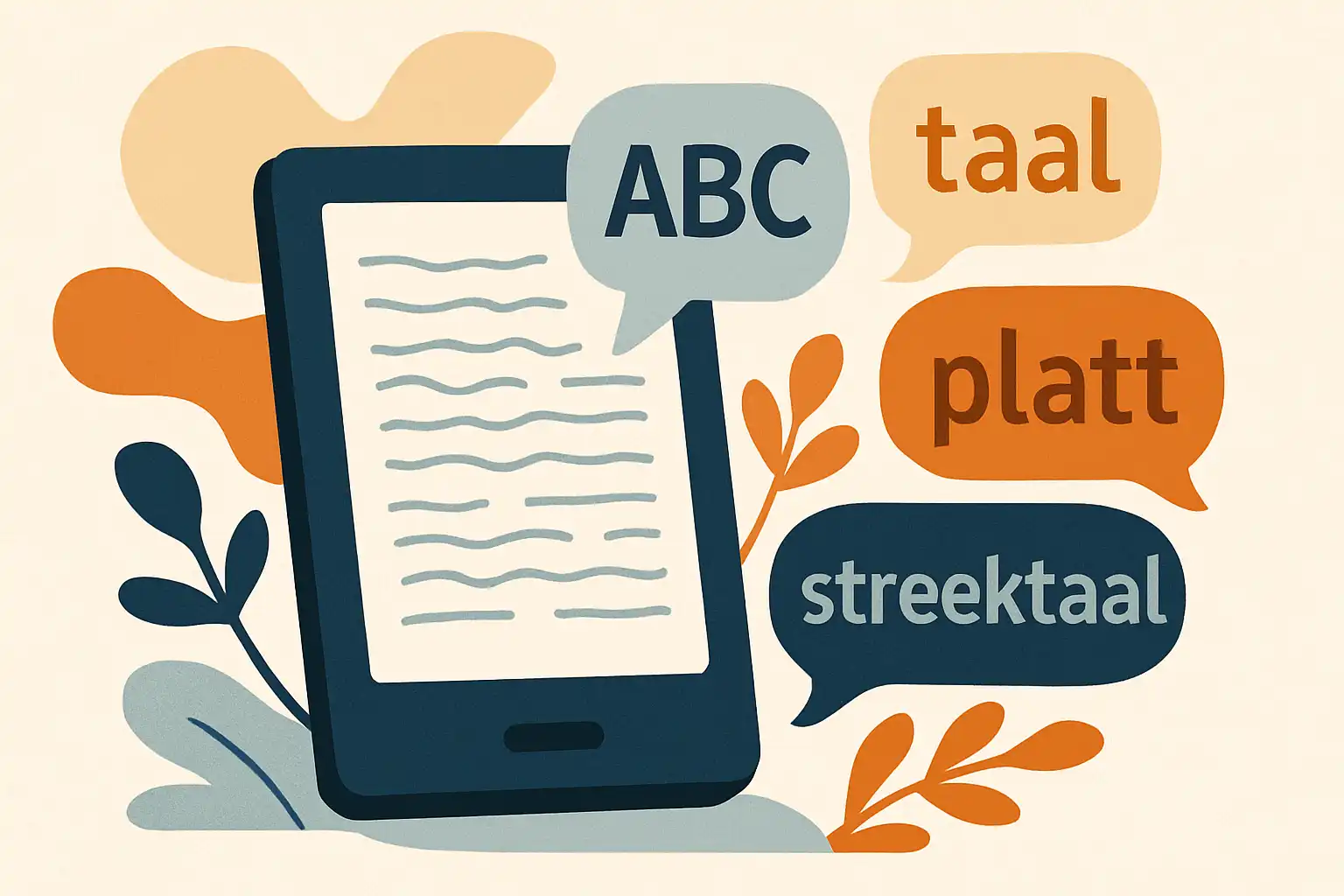 Hoe e-readers lokale talen en dialecten helpen overleven