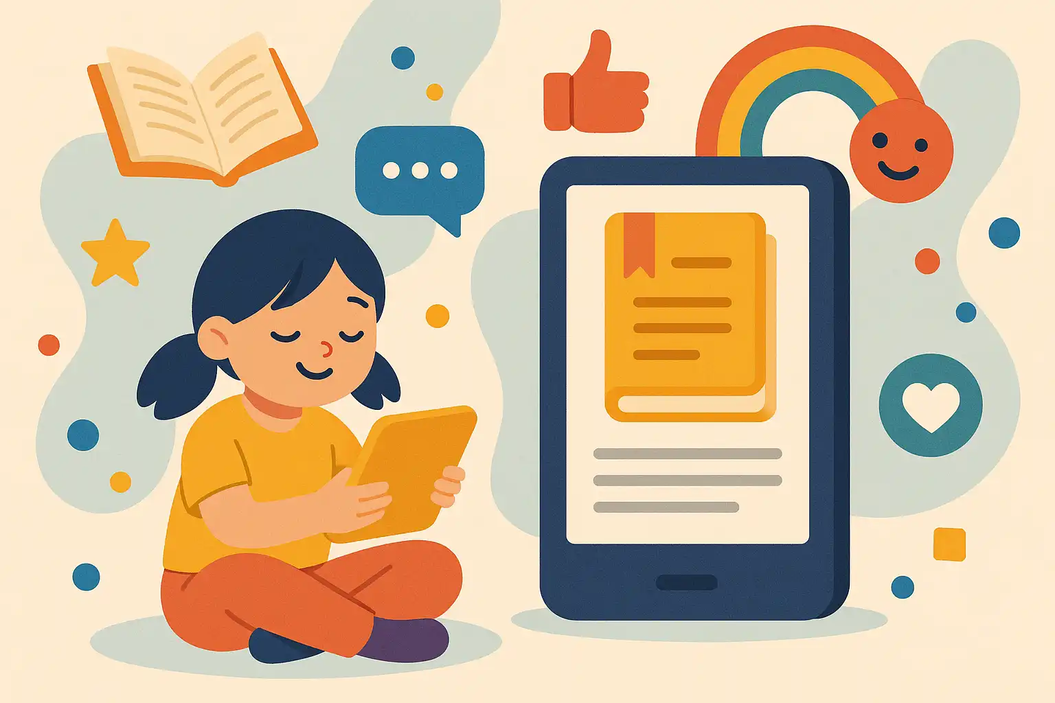 Kindvriendelijk lezen: de beste manieren om kinderen verslingerd te maken aan digitale boeken