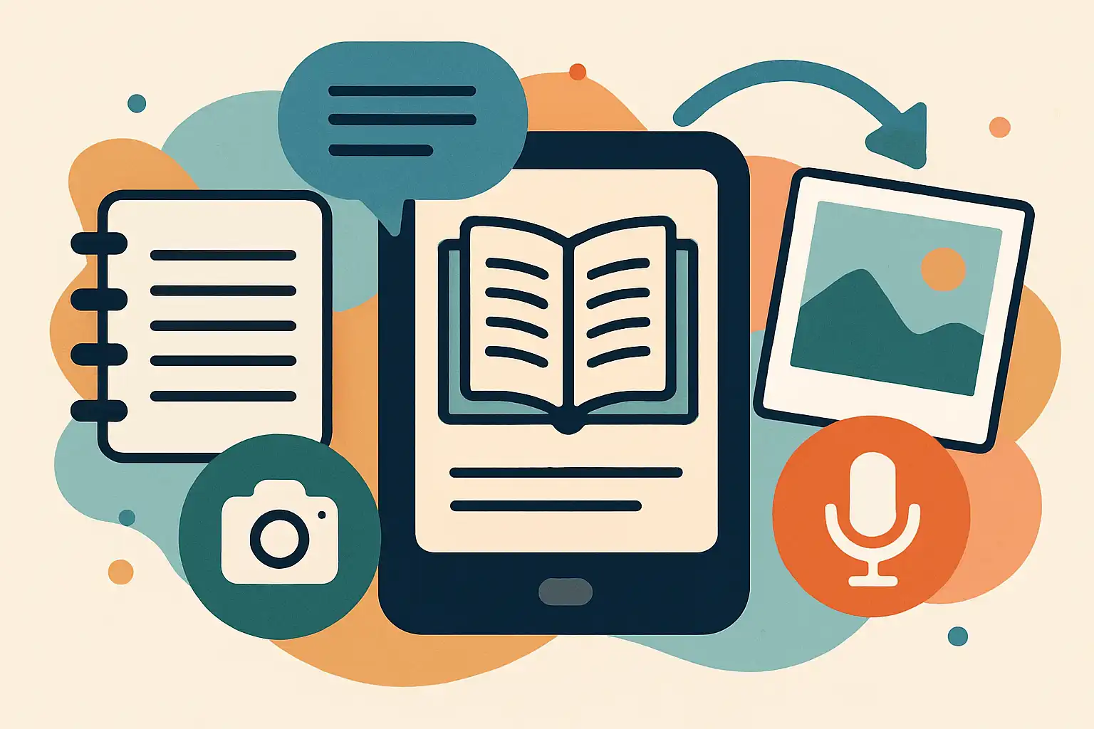 Zo maak je van je e-reader een multimediaal dagboek: aantekeningen, foto's en audio combineren voor je persoonlijke leesarchief