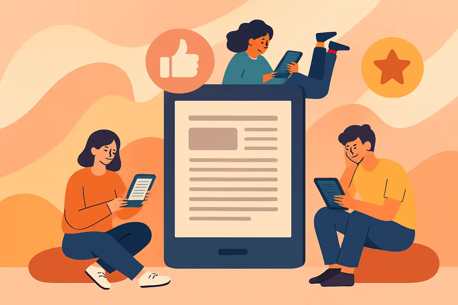 Zo organiseer je een digitale leesmarathon met vrienden en houd je iedereen gemotiveerd via je e-reader