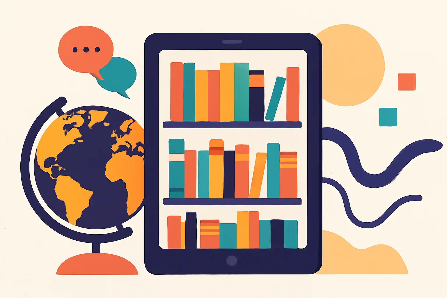 Zo organiseer je je digitale boekenkast voor meerdere talen: tips voor meertalige lezers