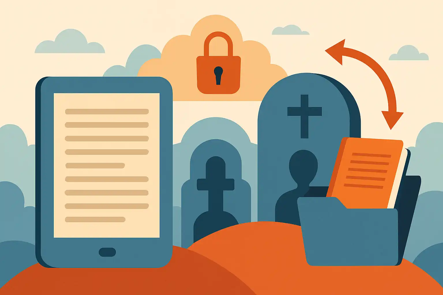 Zo regel je je digitale nalatenschap: wat er met je e-books gebeurt als je er niet meer bent