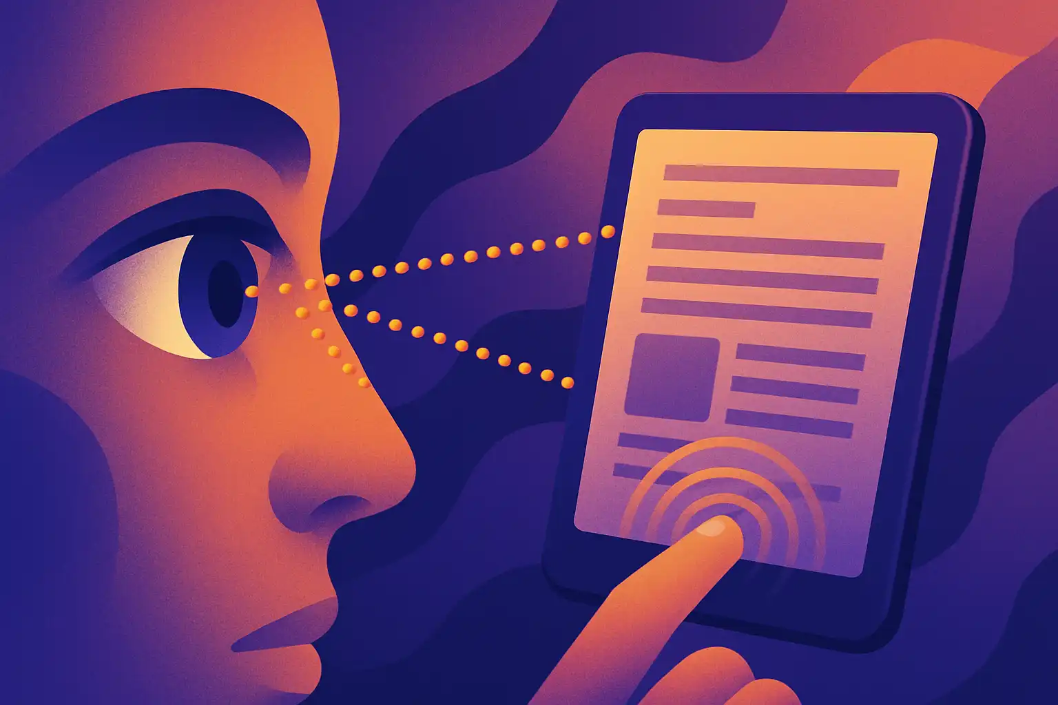 Zo veranderen eye-tracking en haptische feedback de toekomst van e-readers