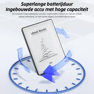 E-Reader - 5.76 inch Touchscreen - 32GB - E-book Reader - WIFI - E-Ink - Zwart