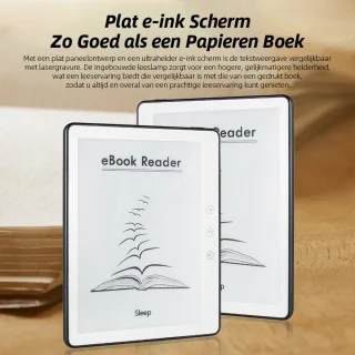 E-Reader - 5.76 inch Touchscreen - 32GB - E-book Reader - WIFI - E-Ink - Zwart