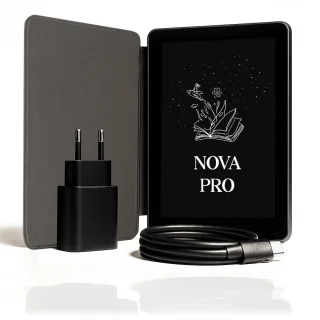 SwayTosh E-Reader Nova Pro – 6 inch – 2025 – 64GB + Cloud Opslag – Ereader Met Luxe Hoes – Nachtmodus en Comfort Light – E Reader Voor Ebook & Luisterboeken – Met Oplader
