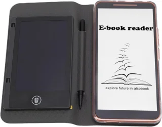 7 inch e-reader met notitieblok