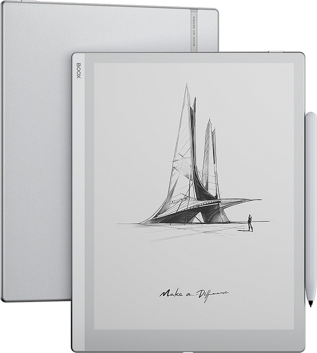 BOOX Go 10.3 E-ink e-reader met stylus pen