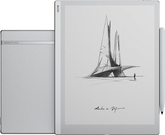 BOOX Go 10.3 E-ink e-reader tablet stylus pen tweede kans review
