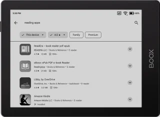Boox Go 6 6" e-reader zwart tweede kans
