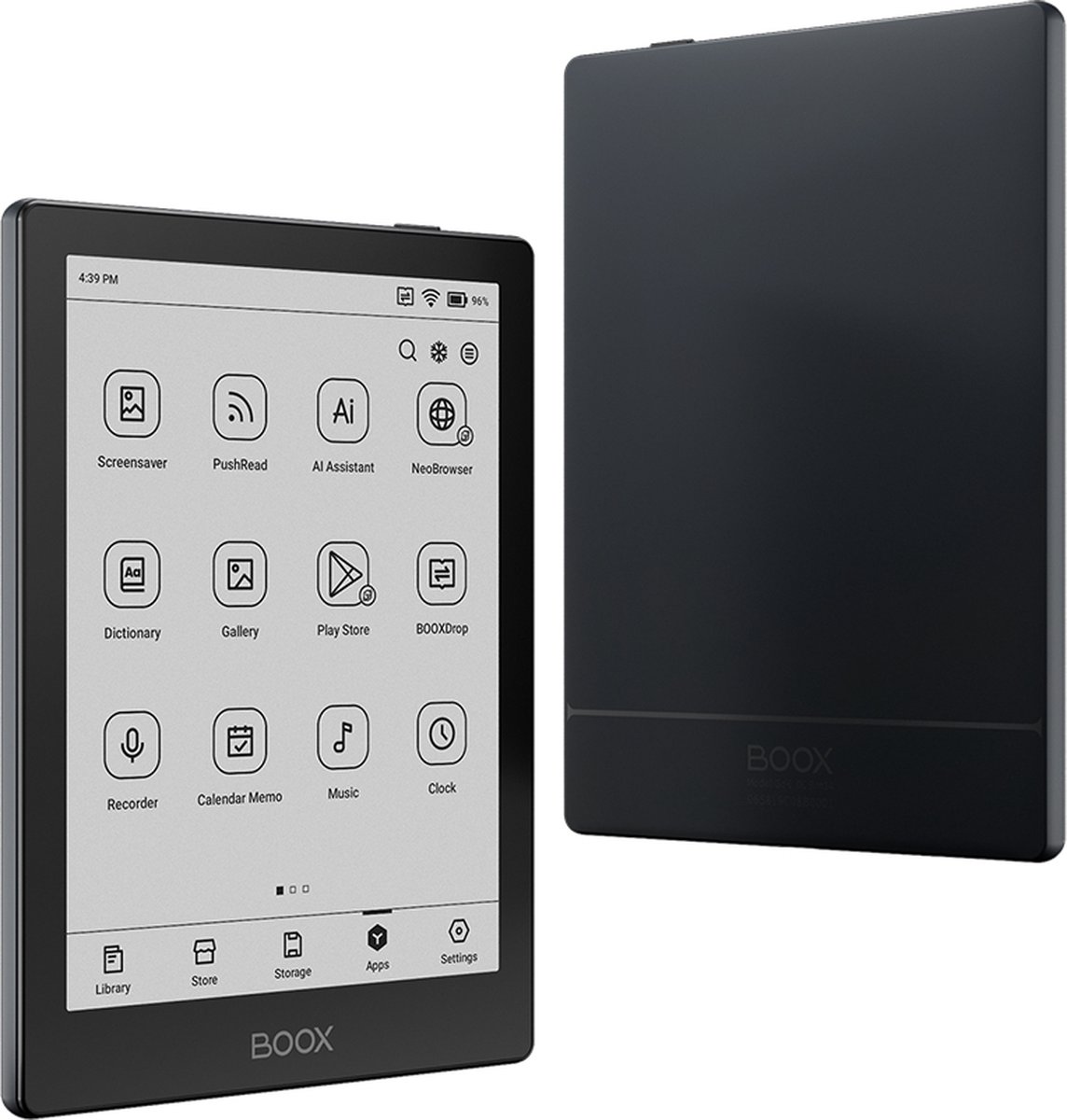 Boox Go 6 6" e-reader zwart tweede kans