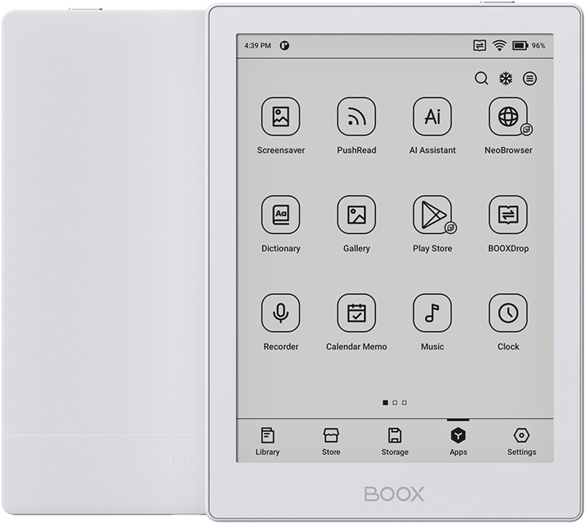 De Boox Go 6 e-reader Wit in één oogopslag