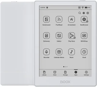 Boox Go 6 e-reader Wit