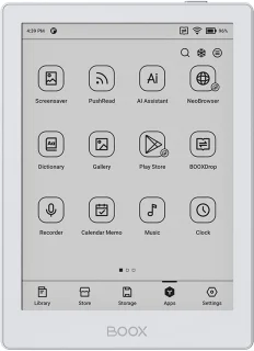 Boox Go 6 e-reader Wit