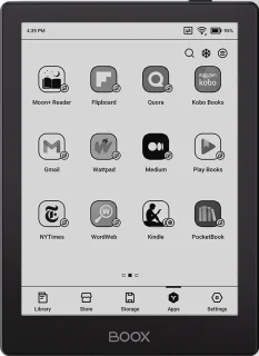 Boox Go 6 e-reader zwart