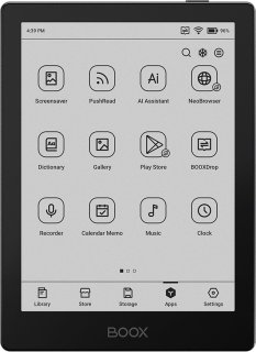 Boox Go 6 e-reader zwart