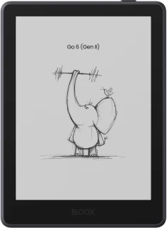 De BOOX Go 6 (Gen II) e-reader aubergine in één oogopslag