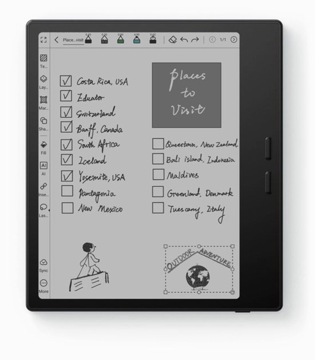 BOOX Go Color 7 Gen II Zwart e-reader
