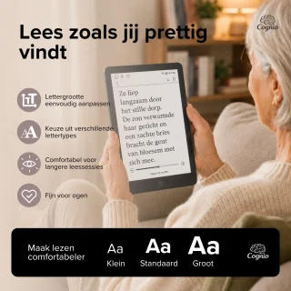 Wat vinden we goed aan de Cognio e-reader