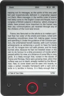 De Denver E-Reader 6 inch EBO625 in één oogopslag