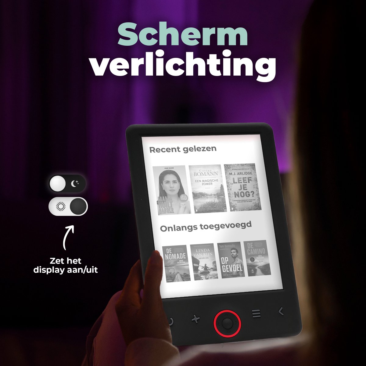 Wat vinden we goed aan de Denver EBO635L E Reader 6 inch E Ink Display
