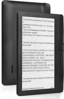 E-reader 7 inch 16 GB Zwart