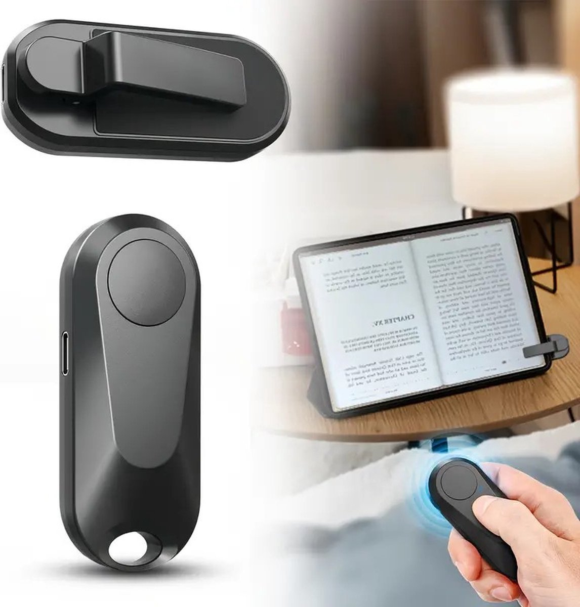 De E-Reader Draadloze Afstandsbediening voor Kobo, Kindle en Tablets in één oogopslag