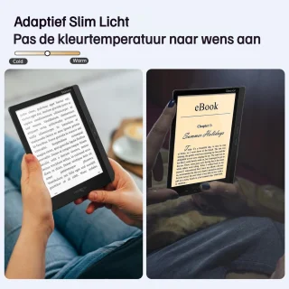 Gloovon® E-Reader 6.8 inch Zwart