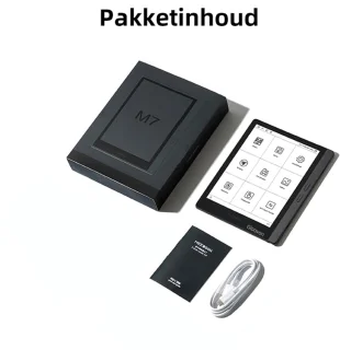 Gloovon® E-Reader 6.8 inch Zwart