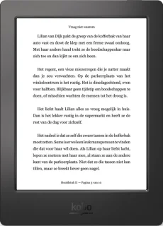 Kobo Aura H2O e-reader Zwart review