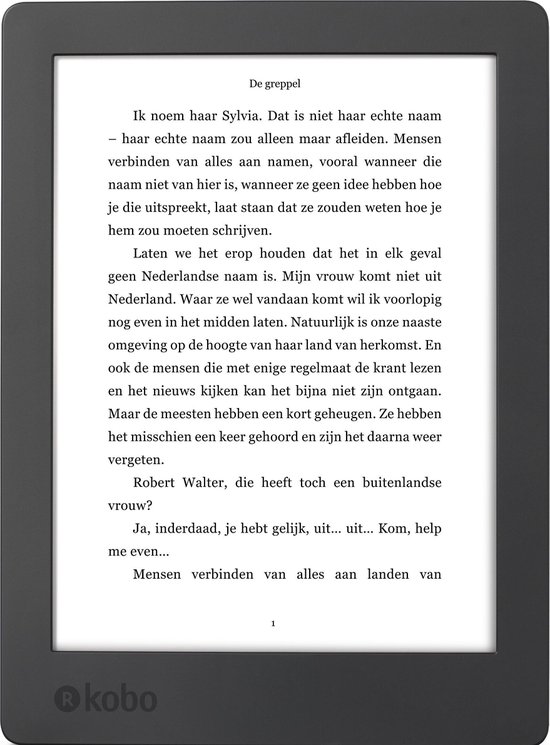 Kobo Aura H2O Edition 2 – Robuust en comfortabel lezen, nat of droog