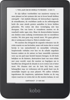 De Kobo Clara 2E E-reader in één oogopslag