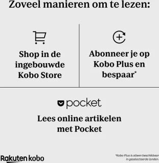 Kobo Clara BW E-reader 6 inch 16GB Zwart