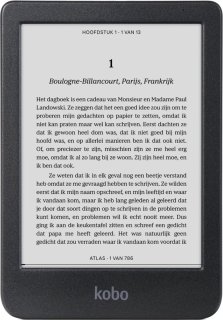 Kobo Clara BW E-reader 6 inch 16GB Zwart