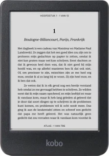 Kobo Clara BW E-reader 6 inch 16GB Zwart