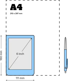 Kobo Clara BW E-reader 6 inch 16GB Zwart