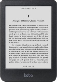 Kobo Clara BW E-reader 6 inch 16GB Zwart