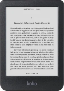 Kobo Clara BW E-reader 6 inch 16GB Zwart