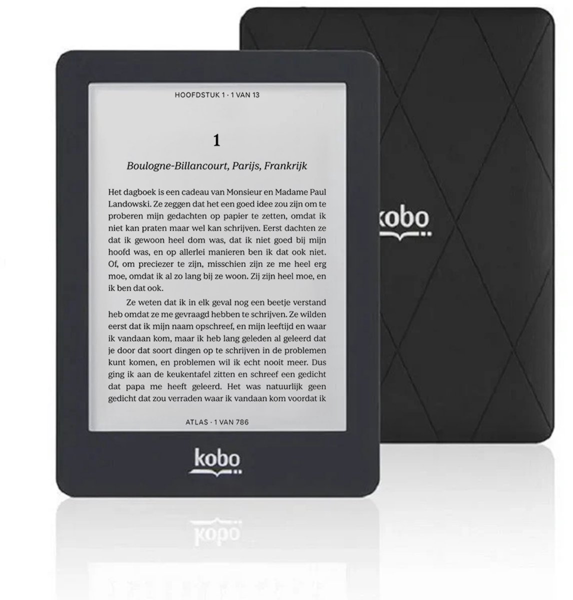 De Kobo Glo E-Reader 16GB Voordeelset in één oogopslag