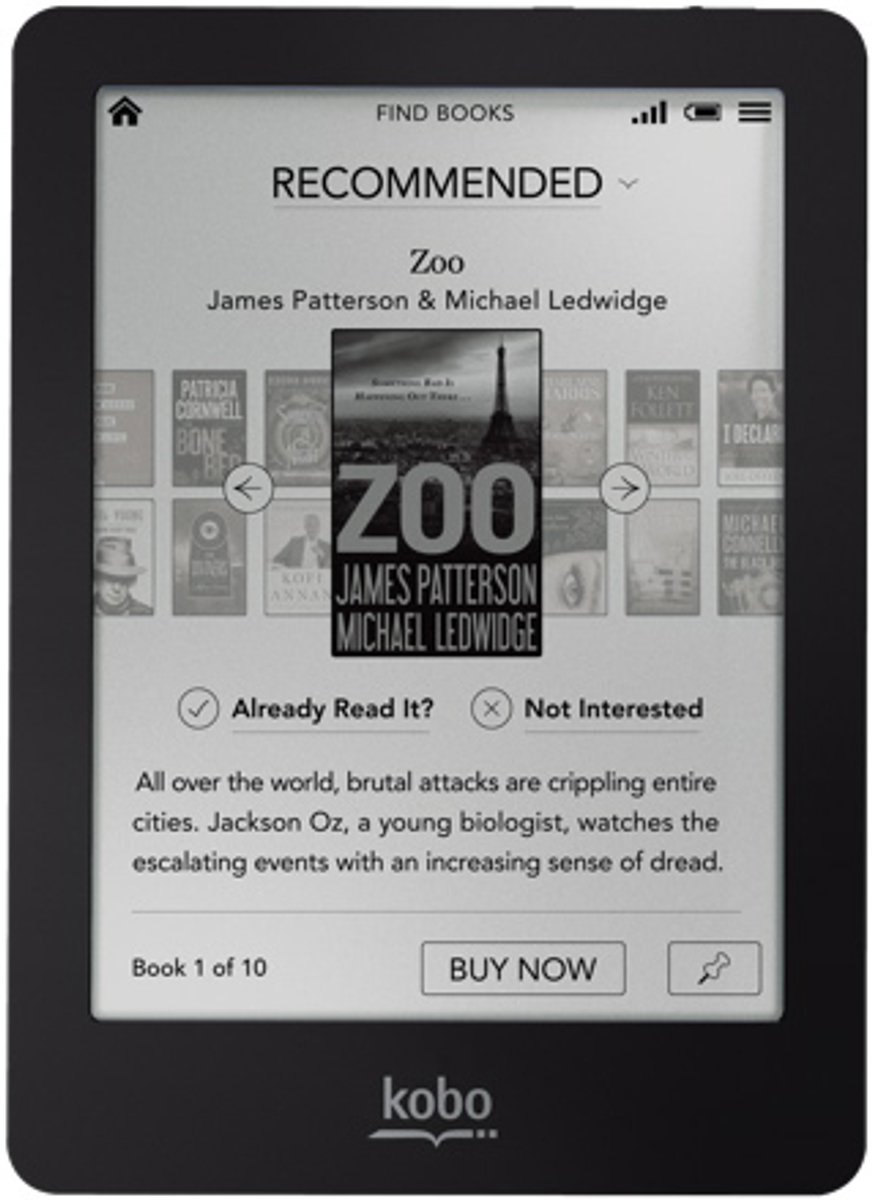 Wat vinden we goed aan de Kobo Glo e-reader Zwart